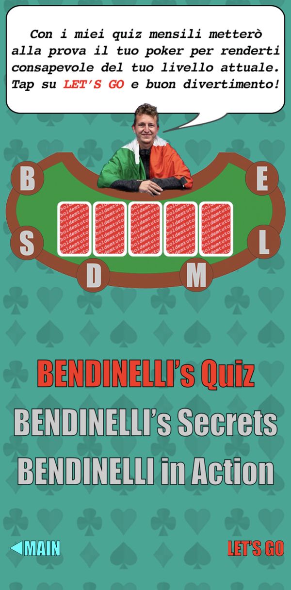 Schermata di iReadU Pro: Bendinelli's Quiz